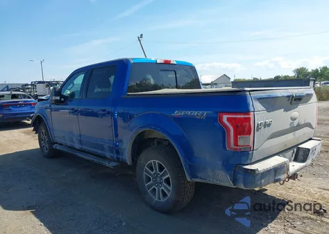 2017 Ford F150 Supercrew from USA, damaged, VIN 1FTEW1EF1HFA73622